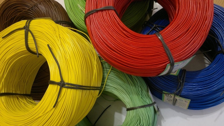 Монтажный кабель Titan B PM 1*1,0мм² желтый CCA алюм