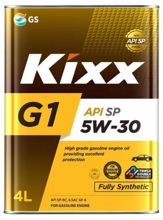 Моторное масло Kixx G1 SP 5w-30 4л синтетика