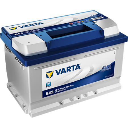 Автомобильный аккумулятор Varta Blue dynamic 572 409 - 72Ач (обратная)