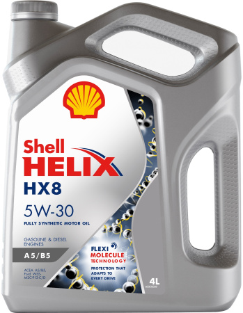 Моторное масло Shell Helix HX8 5w30 A5/B5 4л 550046777