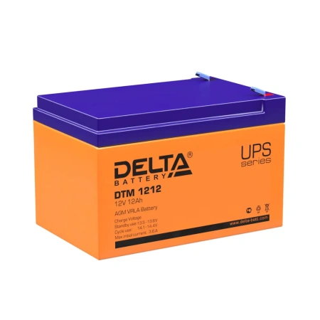 Аккумуляторная батарея Delta DTM1212 12V 12Ah