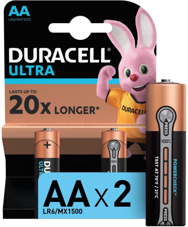 Батарейка Duracell Ultra Power AA LR06
