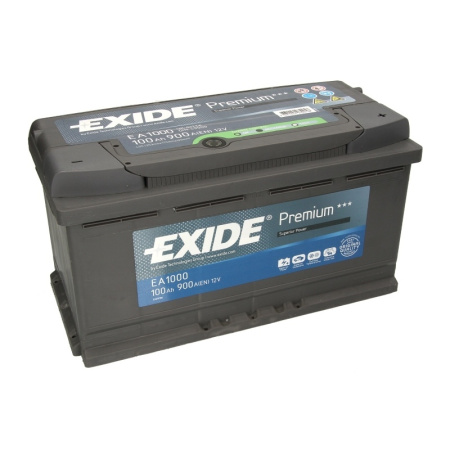 Автомобильный аккумулятор Exide ЕА 1000 Premium (обратная)