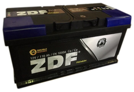 Автомобильный аккумулятор ZDF Premium 6CT-110 (обратная)