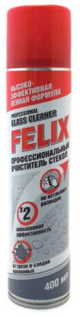 Очиститель стекол Felix аэрозоль, металл, флакон 0.4л