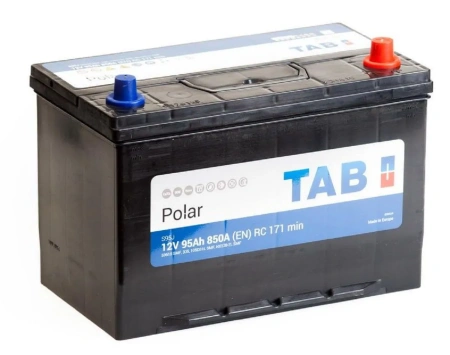 Автомобильный аккумулятор TAB Polar 6СТ-95.0 - 95Ач (яп.ст., бортик, обратная) 246895
