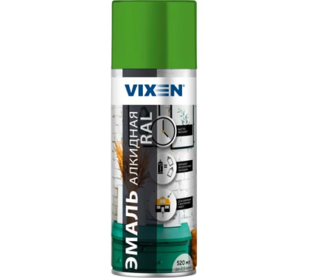 Краска VIXEN светло-зеленая 520мл VX16018