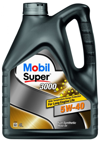 Моторное масло Mobil Super 3000 X1 5w40 4л 151776