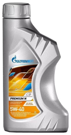 Моторное масло Gazpromneft Premium N 5w40 1л 253140422