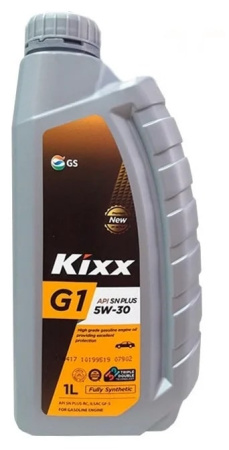 Моторное масло Kixx G1 5W-30 SN/CF ACEA A3/B4 1л синтетика 000014942
