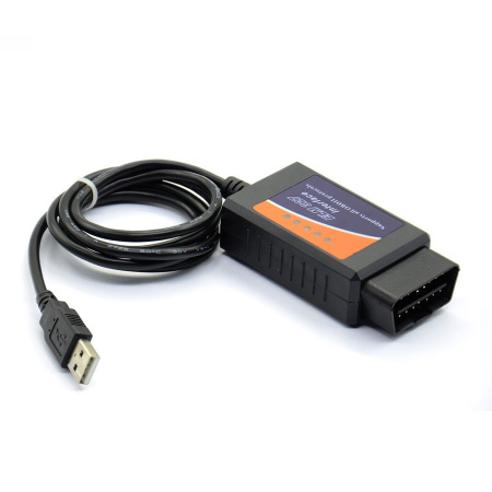 Диагностический адаптер OBDII Quantoom ELM327 USB
