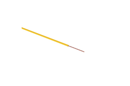 Монтажный кабель ПГВА Rexant 1*1.5мм² Cu желтый