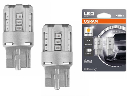 Светодиодная лампа Osram W21W 12V LED 2,5W (W3x16d) Cool White