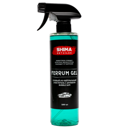 Гелевый очиститель Shima Detailer ph-нейтральный Ferrum gel Bubble gum 500мл