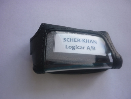 Чехол для брелка Scher-Khan Logicar A/B кобура черная кожа