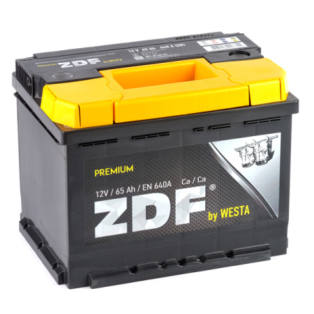 Автомобильный аккумулятор ZDF Premium 65Ач (обратная)
