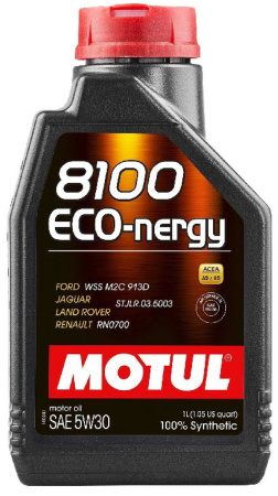 Моторное масло Motul 8100 Eco-Nergy 0w30, A5/B5 1л
