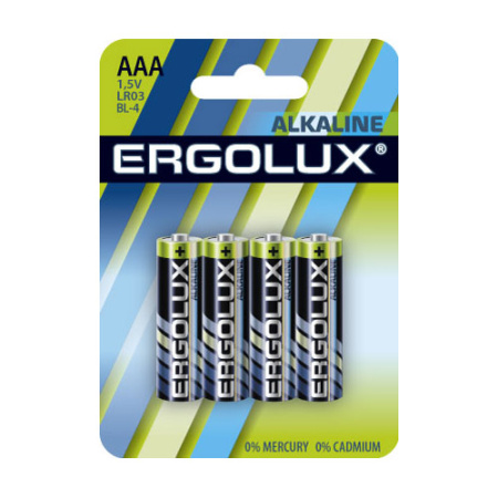 Батарейка Ergolux AAA LR03