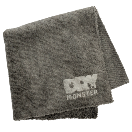 Dry monster серая супер мягкая микрофибра обрезка 40х40см DM4040GR 03277