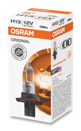 Галогенная лампа Osram H13 12V 60/55W (P26,4t) 9008