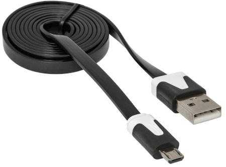 Кабель Defender USB08-03P USB 2.0 AM --> micro-B 1м
