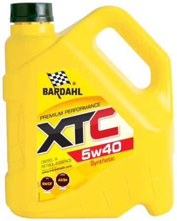 Моторное масло Bardahl XTC 5W-40 синтетическое 4л 36162