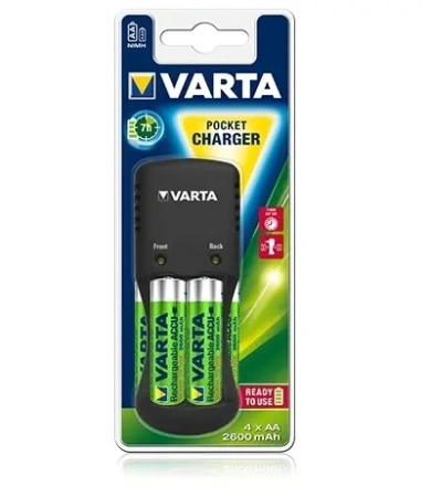 Зарядное устройство Varta 57662.101.471-4*R03,R6 ак4R6 2500mAh Easy Energy Pocket