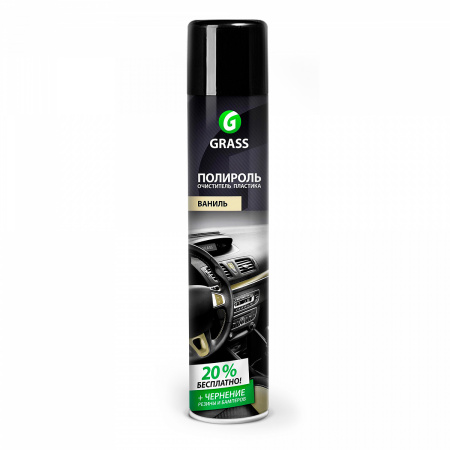 Полироль для пластика Dashboard Cleaner Grass ваниль 750мл 1201074