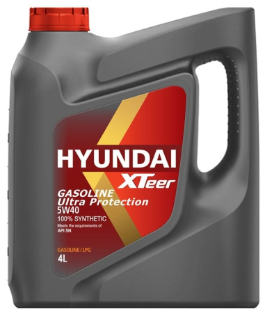 Моторное масло Hyundai Xteer Gasoline Ultra Protection 5w40 4л 1041126