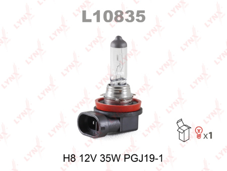 Галогенная лампа LYNXauto H8 12V 35W PGJ19-1 L10835