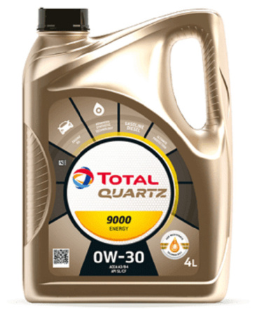 Моторное масло Total Quartz 9000 0w30 4л