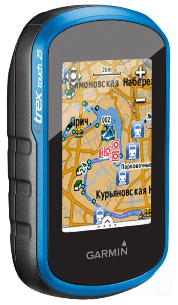 Туристический навигатор Garmin eTrex Touch 25 GPS/Glonass Russia (010-01325-03) в интернет-магазине 12 Вольт