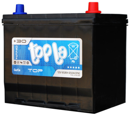 Автомобильный аккумулятор Topla Top 65Ач (яп.бортик,обратная) 118667