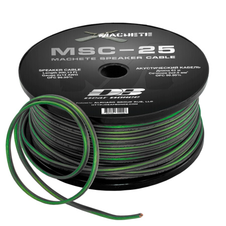 Акустический кабель Machete MSC-25 2.5мм²