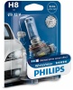 Галогенная лампа Philips H8 12V 35W (PGJ19-1) White Vision блистер 12360WHVB1