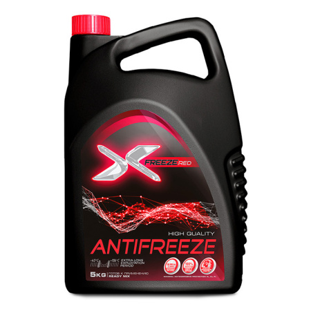 Антифриз X-Freeze Red канистра 5кг