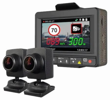 Видеорегистратор Inspector FHD Scirocco GPS (2 камеры FHD)