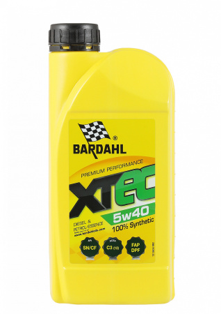 Моторное масло Bardahl XTEC 5W-40 синтетическое 1л 36341