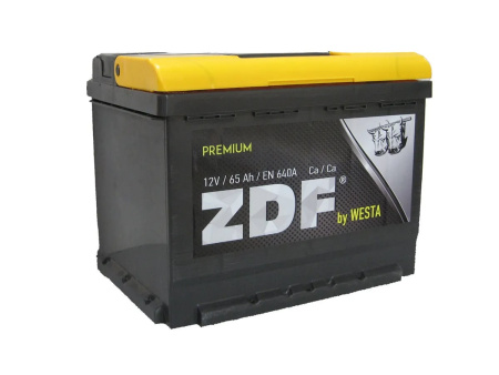 Автомобильный аккумулятор ZDF Premium 6CT-65 (обратная) ZDF650