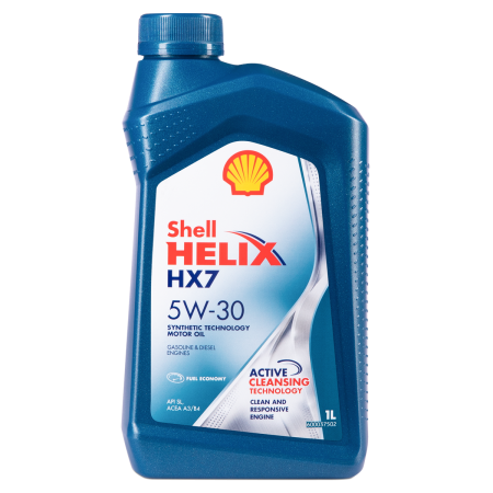 Моторное масло Shell Helix HX7 5w30 SL/CF 1л 550046376