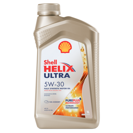 Моторное масло Shell Helix Ultra A3/B4 5w30 1л 550046383