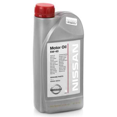 Моторное масло Nissan Motor Oil 5w40 синтетическое 1л KE900-90032R