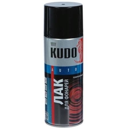 Лак для тонировки фонарей Kudo KU-9021 черный 520мл