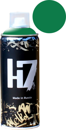 Краска для граффити H7 зеленый изумруд 6001 957058