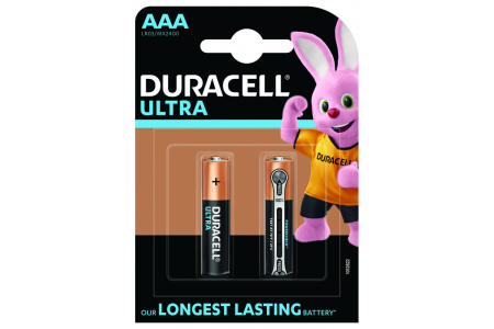Батарейка Duracell Ultra Power AAA LR03/286 BL2
