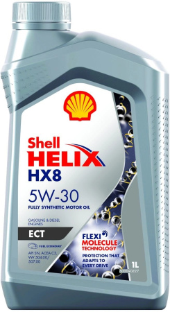 Моторное масло Shell Helix HX8 ECT 5w30 1л