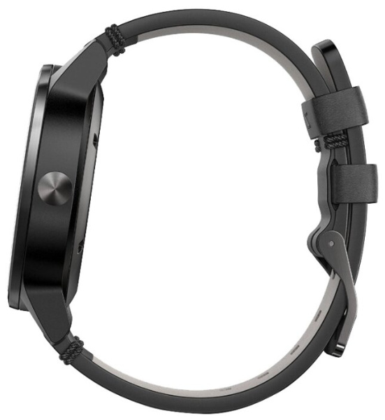 Спортивные часы Garmin Vivomove Classic, черный кожанный ремешок (010-01597-10) в интернет-магазине 12 Вольт