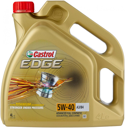 Моторное масло Castrol EDGE A3\B4 5w40 4л