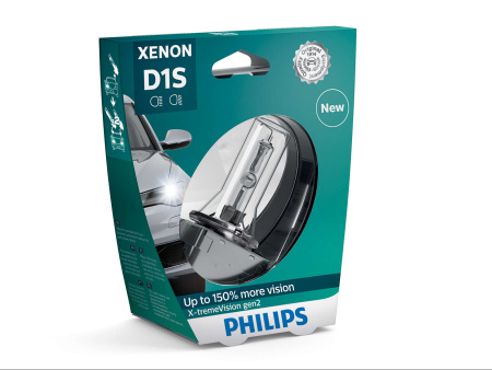 Ксеноновая лампа Philips D1S 85V 35W (PK32d-2) X-treme Vision 85415XVS1