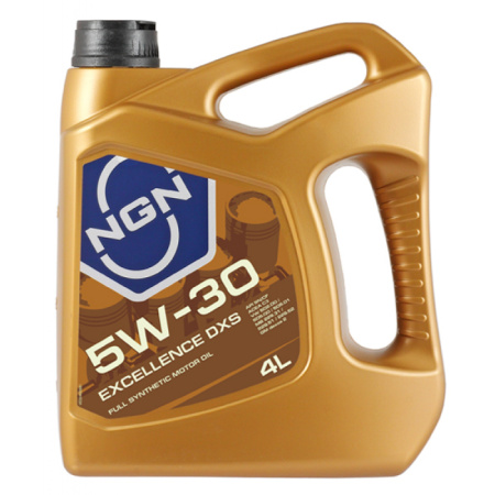 Моторное масло NGN 5W-30 EXCELLENCE DXS SN/CF 4л V172085350